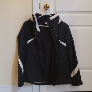 Ladies Columbia Winter Ski Jacket - Deep Navy Blue